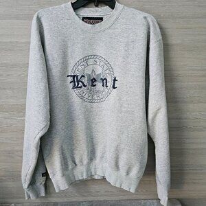 JanSport Kent State University Gray Sweatshirt Size M Vintage Crew Sweatshirt